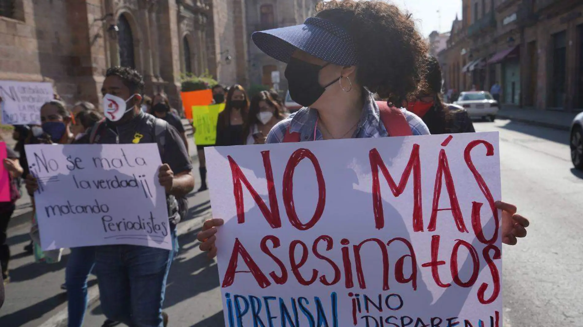 Protestas por ataques a periodistas